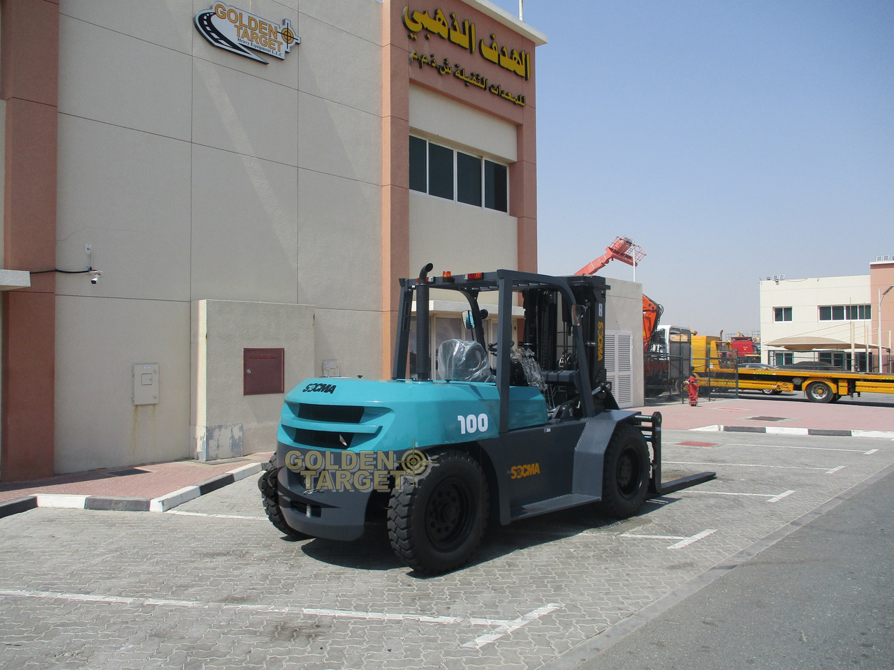SOCMA HNF-100 Forklift - מלגזת סולר: תמונה 3 SOCMA HNF-100 Forklift - מלגזת סולר: תמונה 3