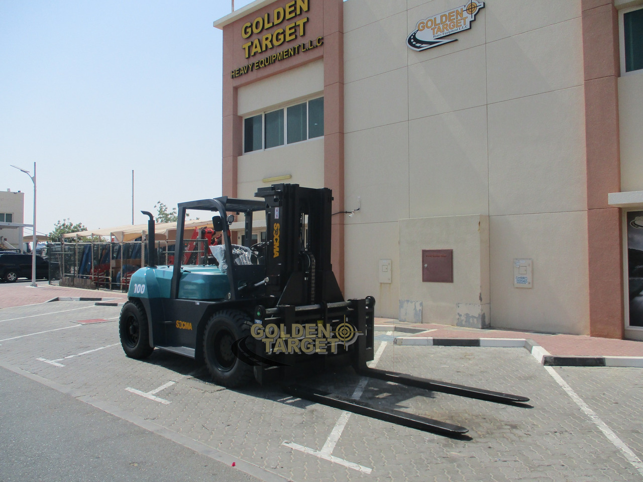 SOCMA HNF-100 Forklift - מלגזת סולר: תמונה 1 SOCMA HNF-100 Forklift - מלגזת סולר: תמונה 1