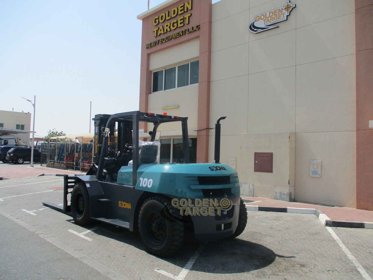 SOCMA HNF-100 Forklift - מלגזת סולר: תמונה 4 SOCMA HNF-100 Forklift - מלגזת סולר: תמונה 4