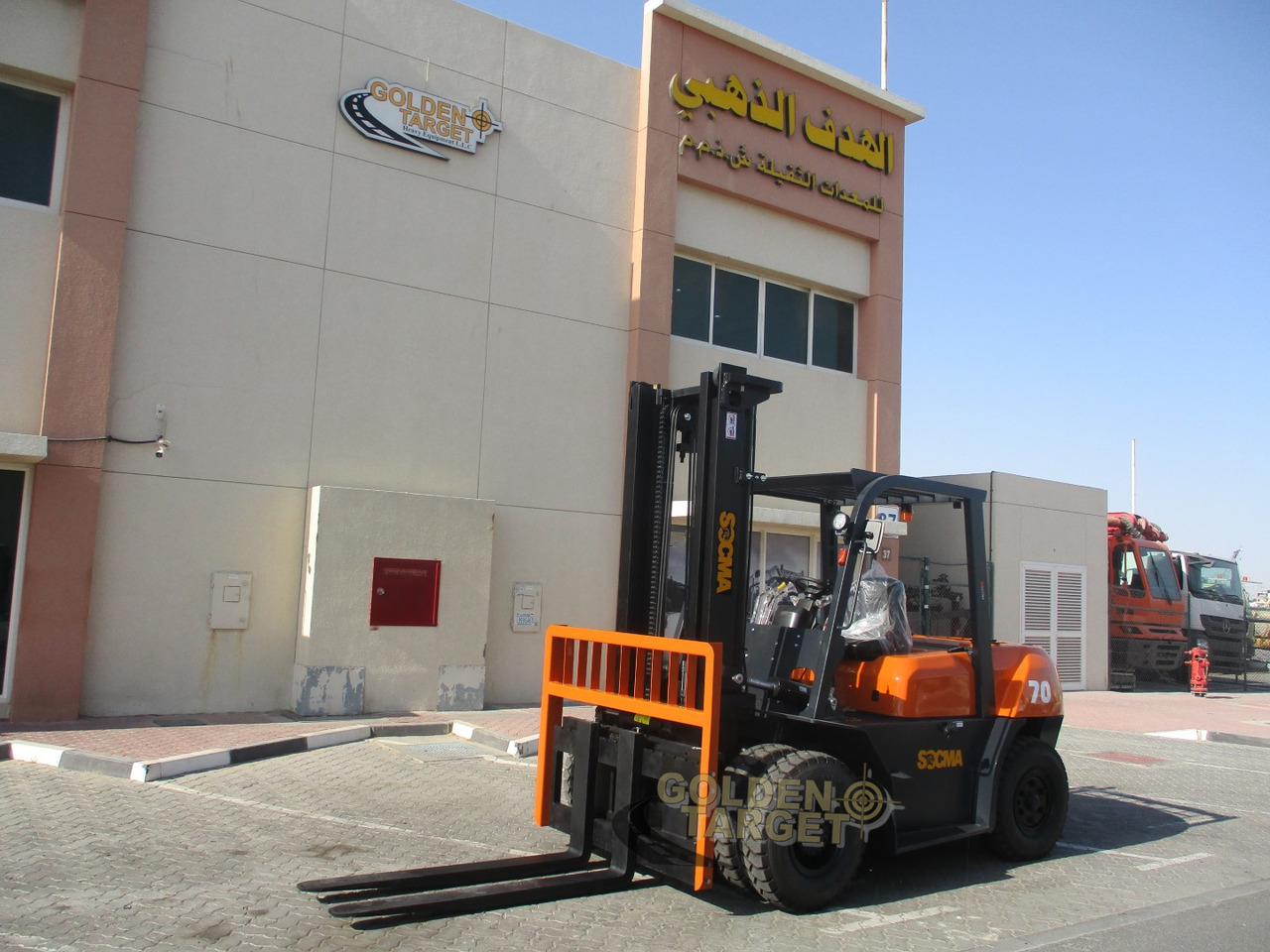 SOCMA HNF-70 Forklift - מלגזת סולר: תמונה 2 SOCMA HNF-70 Forklift - מלגזת סולר: תמונה 2