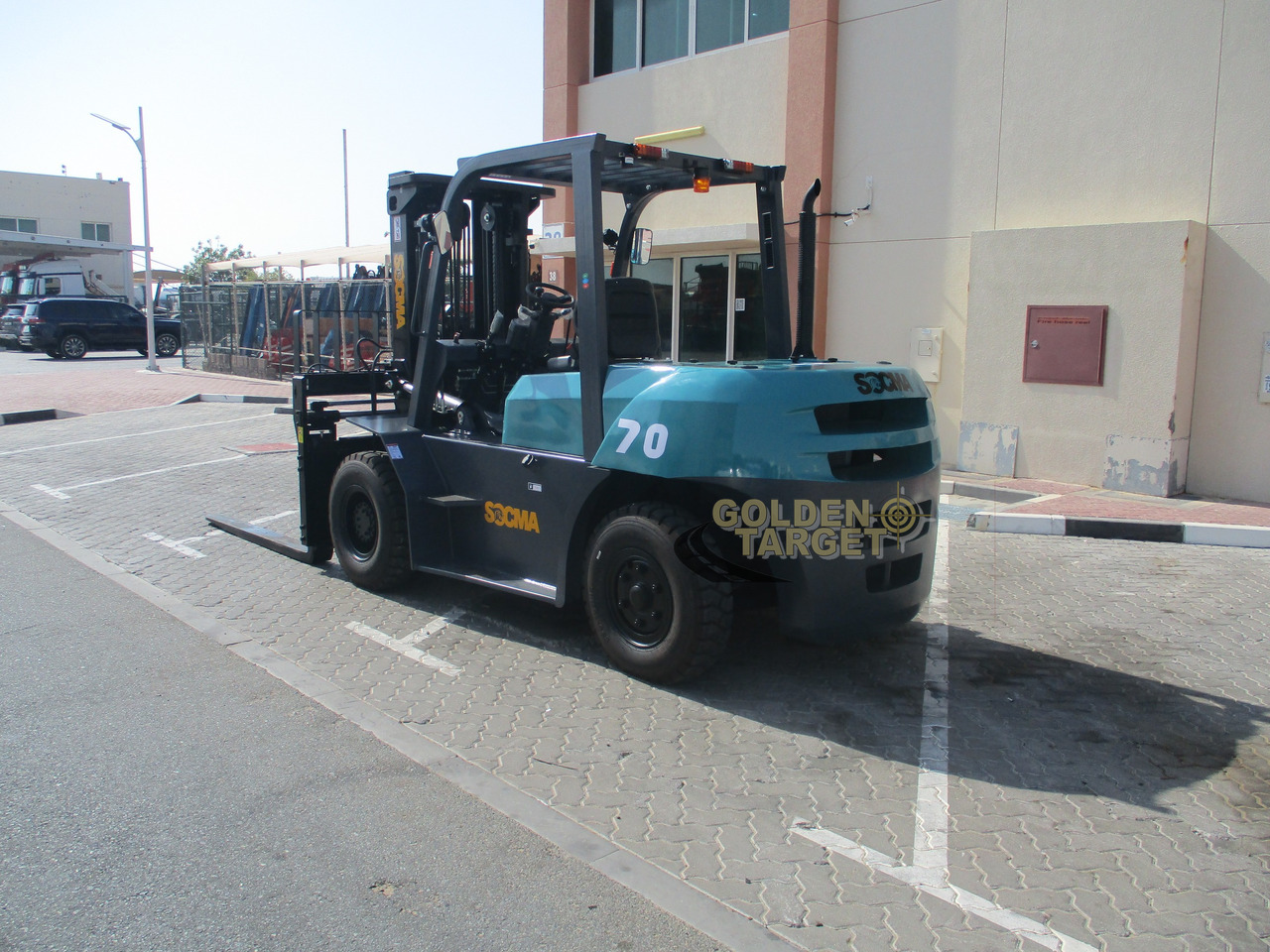 SOCMA HNF-70 Forklift - מלגזת סולר: תמונה 4 SOCMA HNF-70 Forklift - מלגזת סולר: תמונה 4
