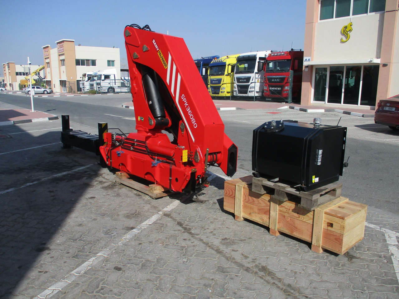 Sany Palfinger SPK36080CF CRANE - עגורן מעמיס: תמונה 2 Sany Palfinger SPK36080CF CRANE - עגורן מעמיס: תמונה 2