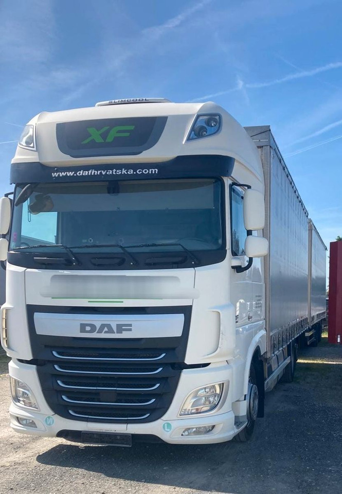 DAF XF 460 SSC 6x2 tandem jumbo - משאית וילונות צד: תמונה 1 DAF XF 460 SSC 6x2 tandem jumbo - משאית וילונות צד: תמונה 1
