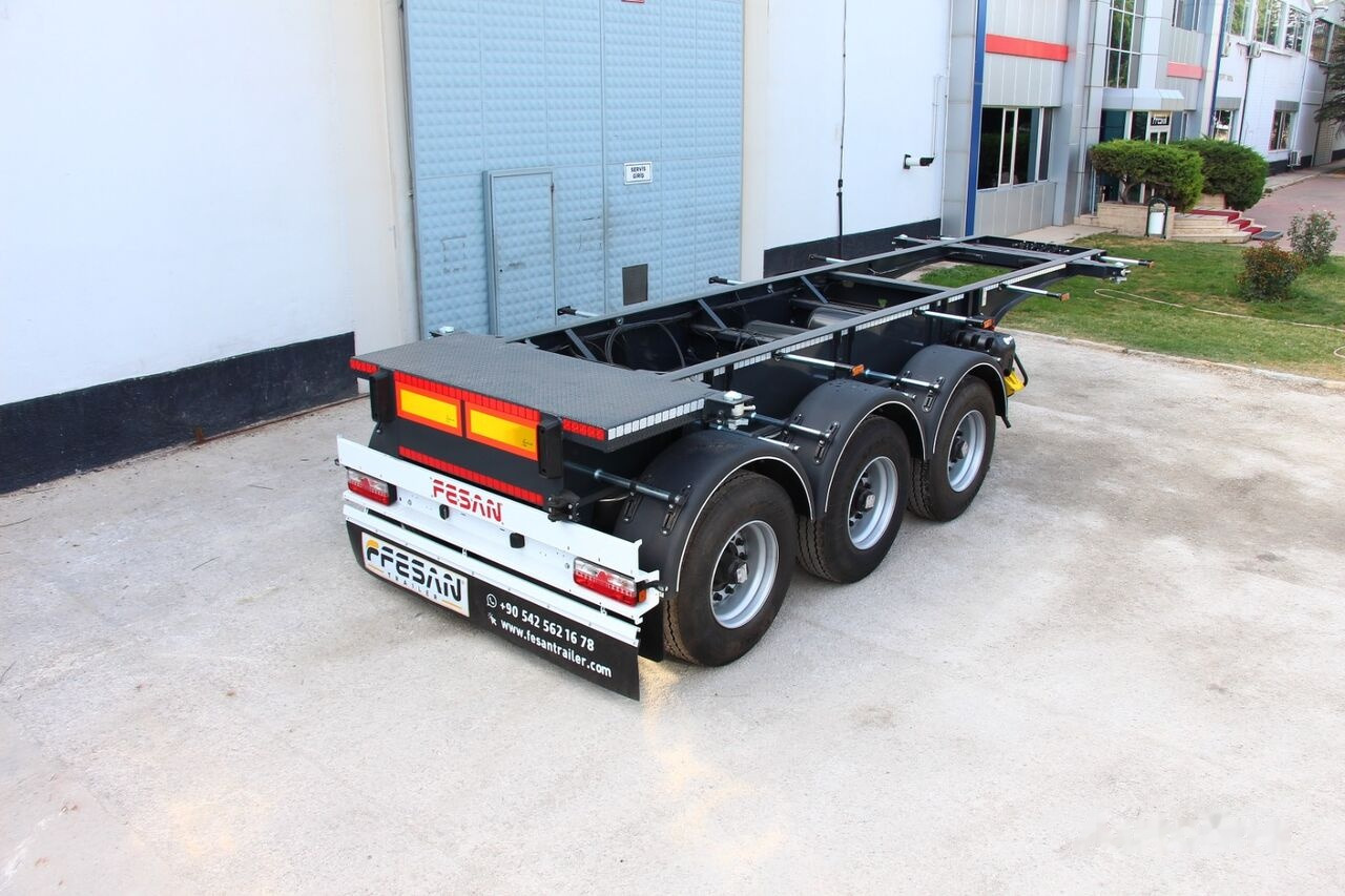 Fesan CONTAINER CARRIER CHASSIS 20 FEET, 30 FEET, 40 FEET, 40 FEET HC - סמיטריילר מוביל מכולות/ החלפת גוף: תמונה 1 Fesan CONTAINER CARRIER CHASSIS 20 FEET, 30 FEET, 40 FEET, 40 FEET HC - סמיטריילר מוביל מכולות/ החלפת גוף: תמונה 1