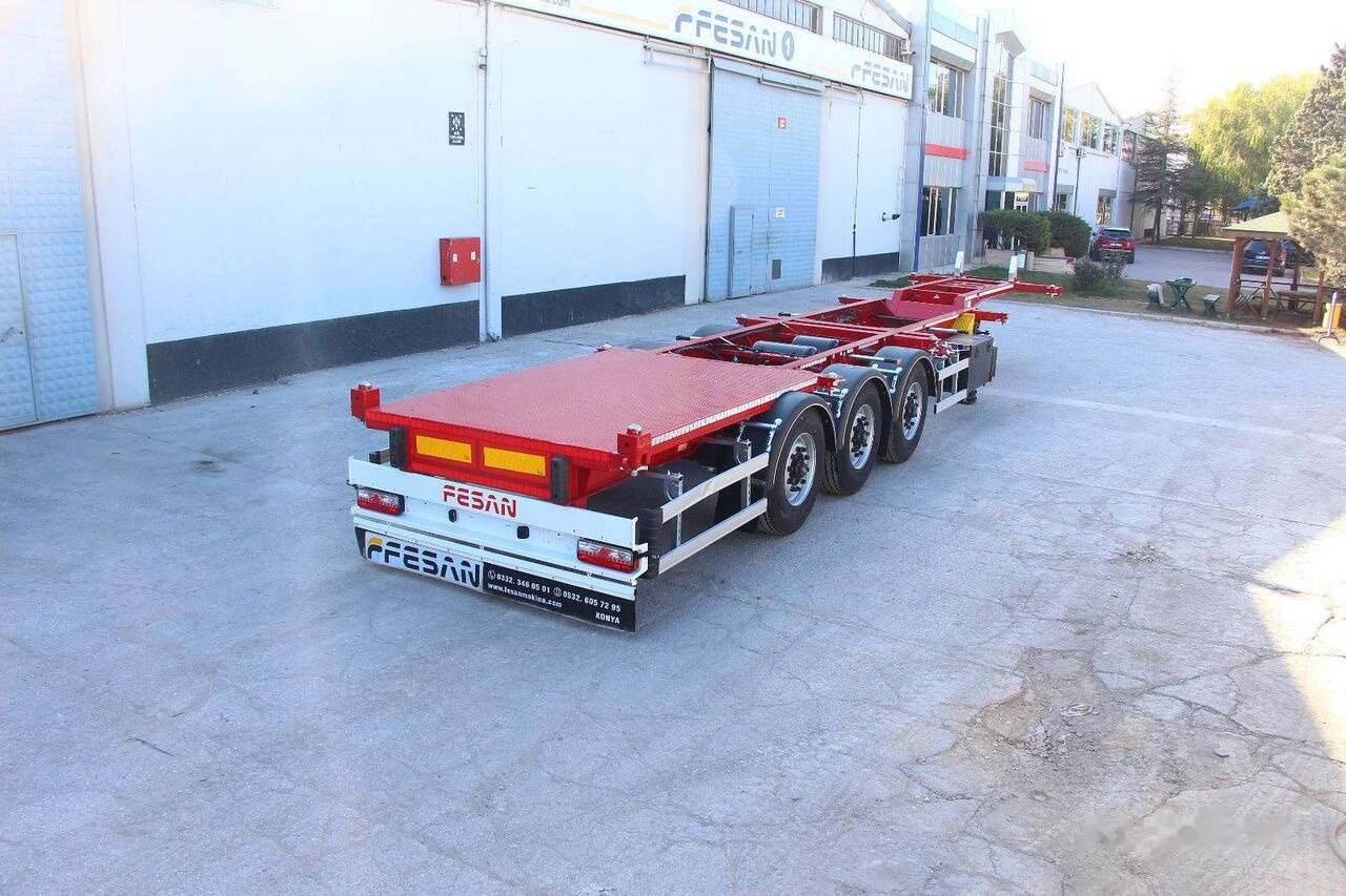 Fesan CONTAINER CARRIER CHASSIS 20 FEET, 30 FEET, 40 FEET, 40 FEET HC, - סמיטריילר מוביל מכולות/ החלפת גוף: תמונה 1 Fesan CONTAINER CARRIER CHASSIS 20 FEET, 30 FEET, 40 FEET, 40 FEET HC, - סמיטריילר מוביל מכולות/ החלפת גוף: תמונה 1