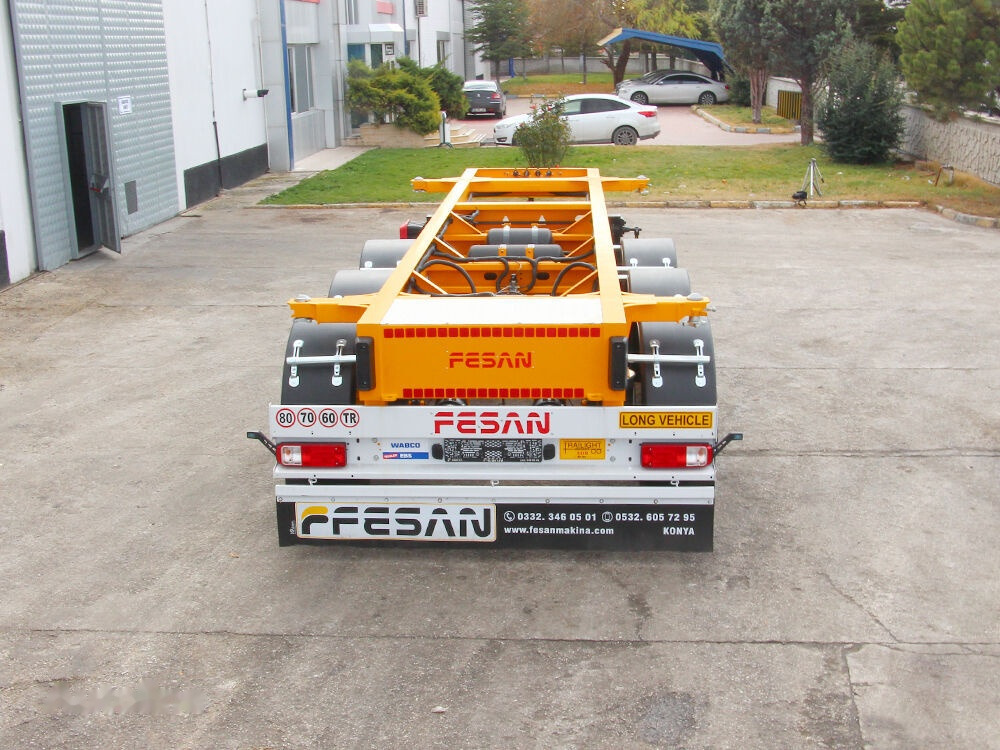 Fesan CONTAINER CARRIER CHASSIS 20 FEET, 30 FEET, 40 FEET, 40 FEET HC - סמיטריילר מוביל מכולות/ החלפת גוף: תמונה 4 Fesan CONTAINER CARRIER CHASSIS 20 FEET, 30 FEET, 40 FEET, 40 FEET HC - סמיטריילר מוביל מכולות/ החלפת גוף: תמונה 4