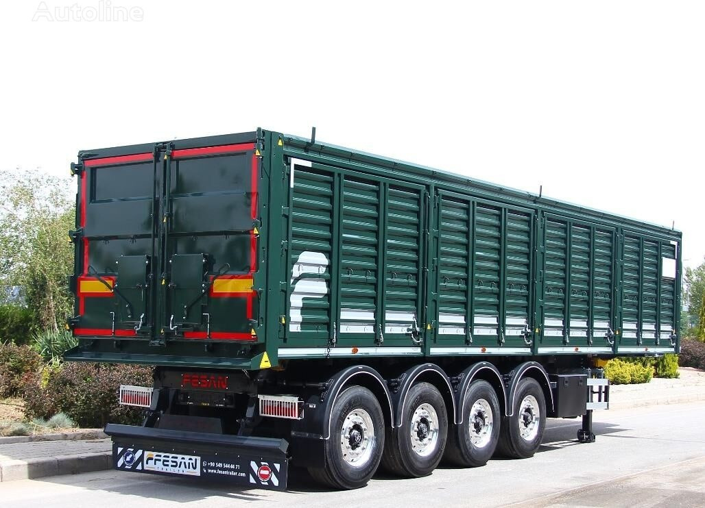 Fesan DANGAL ZERNOVOZ GRAIN HARDOX REAR TIPPER - סמיטריילר עם מזהיר: תמונה 1 Fesan DANGAL ZERNOVOZ GRAIN HARDOX REAR TIPPER - סמיטריילר עם מזהיר: תמונה 1