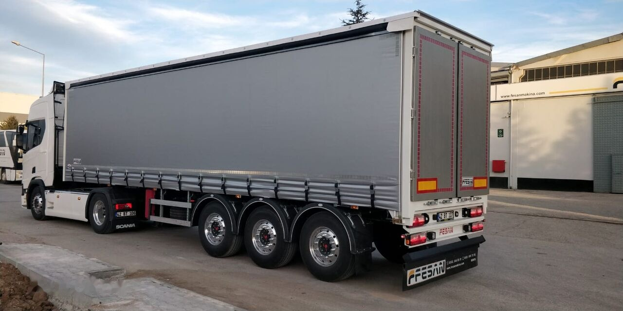 Fesan NEW CURTAINSIDER FE-TEN-03 - סמיטריילר עם וילונות צד: תמונה 2 Fesan NEW CURTAINSIDER FE-TEN-03 - סמיטריילר עם וילונות צד: תמונה 2