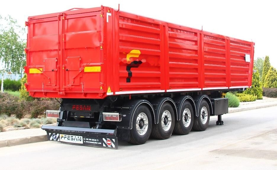 Fesan ZERNOVOZ GRAIN HARDOX REAR TIPPER - סמיטריילר עם מזהיר: תמונה 1 Fesan ZERNOVOZ GRAIN HARDOX REAR TIPPER - סמיטריילר עם מזהיר: תמונה 1