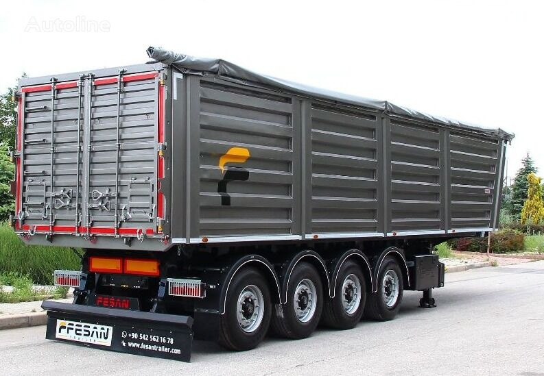 Fesan ZERNOVOZ GRAIN HARDOX REAR TIPPER - סמיטריילר עם מזהיר: תמונה 5 Fesan ZERNOVOZ GRAIN HARDOX REAR TIPPER - סמיטריילר עם מזהיר: תמונה 5