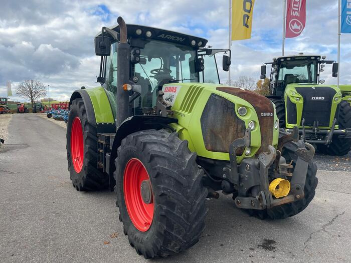 Claas Arion 650 - טרקטור חקלאי: תמונה 1 Claas Arion 650 - טרקטור חקלאי: תמונה 1