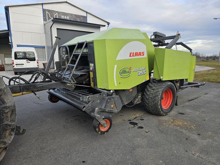 Claas Rollant 355 RC Uniwrap - מכונת צרור עגולה: תמונה 1 Claas Rollant 355 RC Uniwrap - מכונת צרור עגולה: תמונה 1