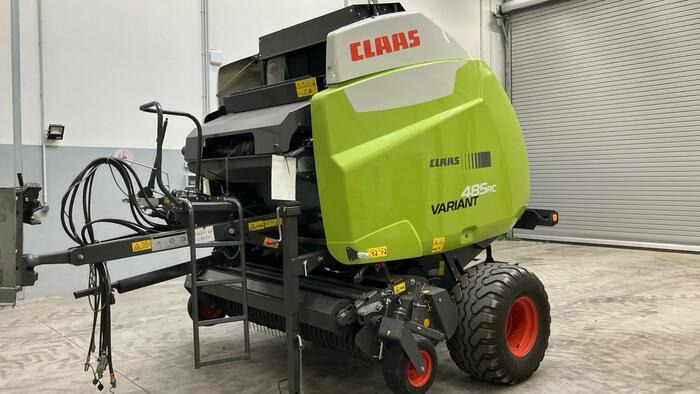 Claas Variant 485 RC - מכונת צרור עגולה: תמונה 1 Claas Variant 485 RC - מכונת צרור עגולה: תמונה 1