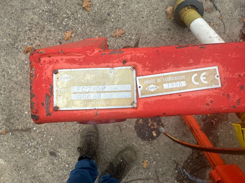 Kuhn FC 240 P Kneuzer maaier - מכסחה: תמונה 3 Kuhn FC 240 P Kneuzer maaier - מכסחה: תמונה 3