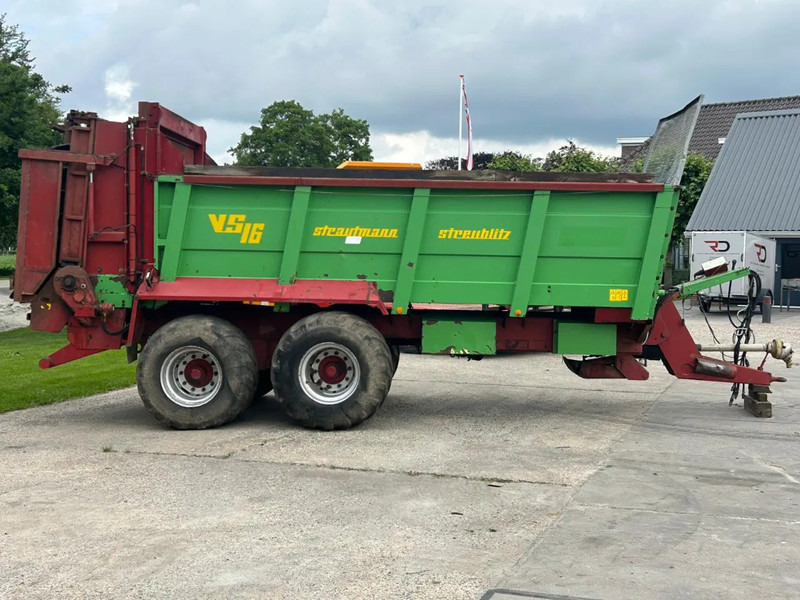 Strautmann VS 16 mestwagen Breedstrooier Mest Compost - מפזרת זבל: תמונה 4 Strautmann VS 16 mestwagen Breedstrooier Mest Compost - מפזרת זבל: תמונה 4