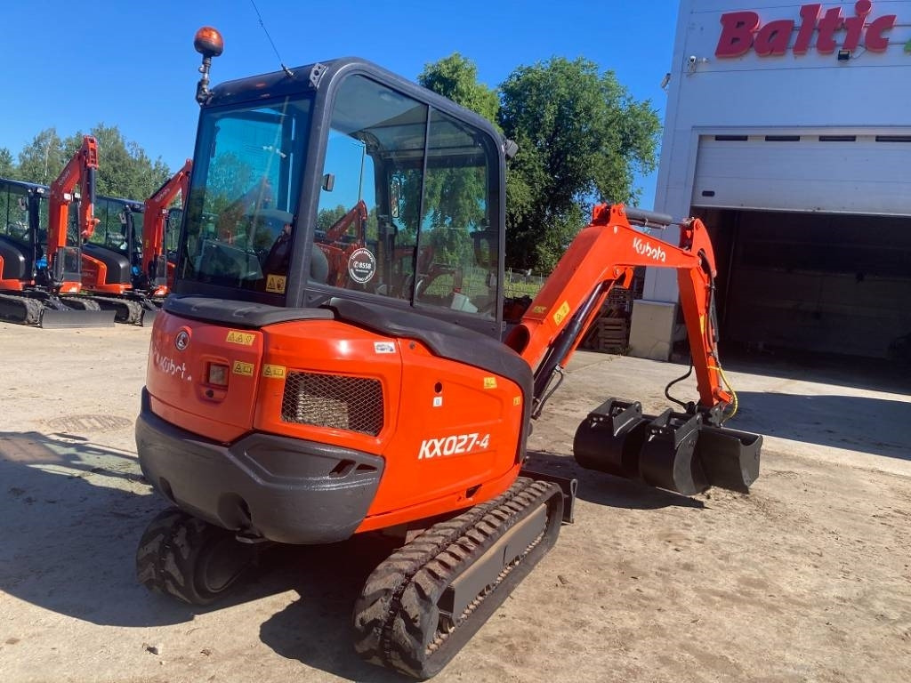 Kubota KX027-4 - מיני מחפר: תמונה 3 Kubota KX027-4 - מיני מחפר: תמונה 3