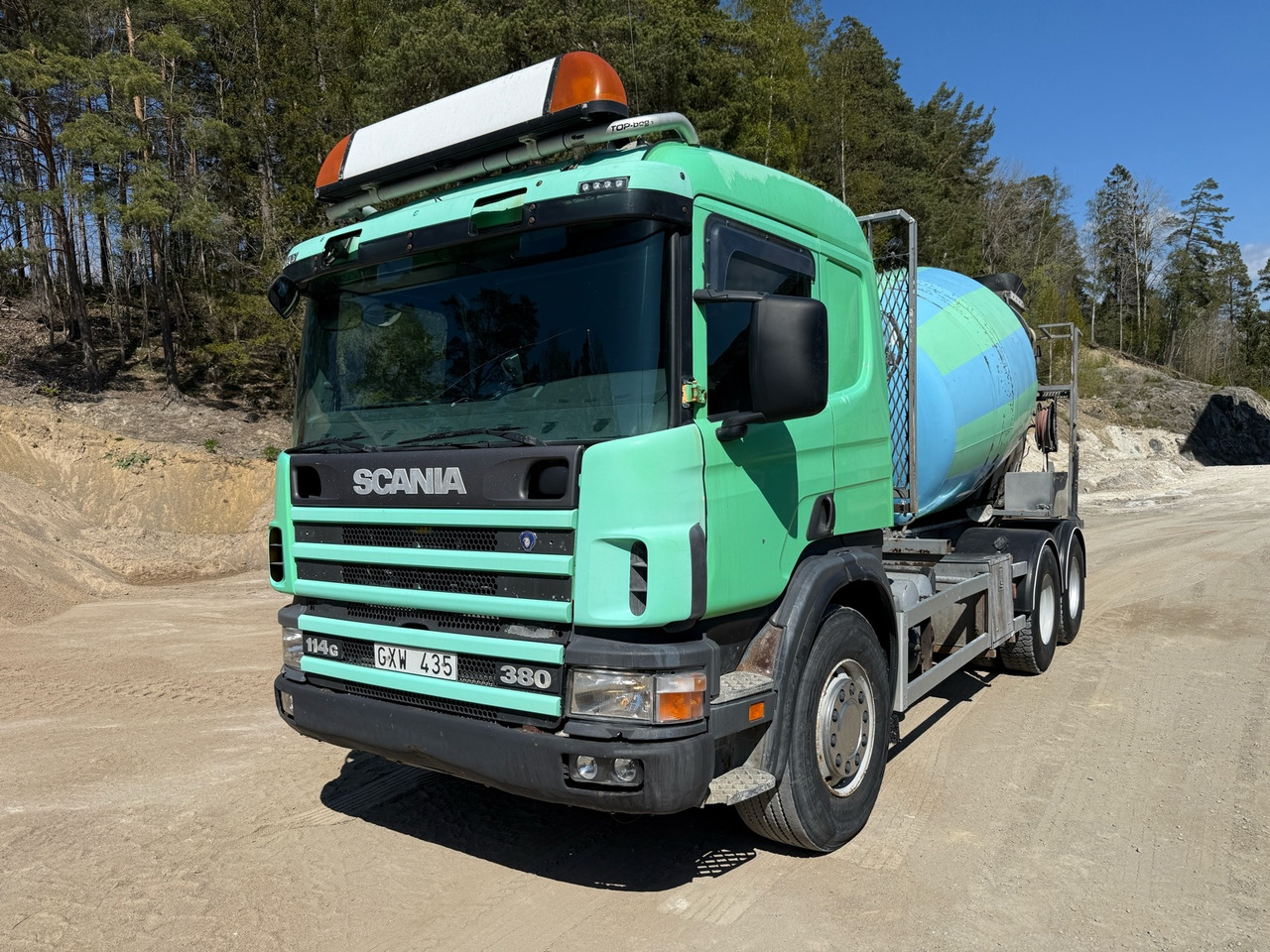 משאית מערבלת בטון Betongbil Scania P114GB 6X2 -1999: תמונה 1