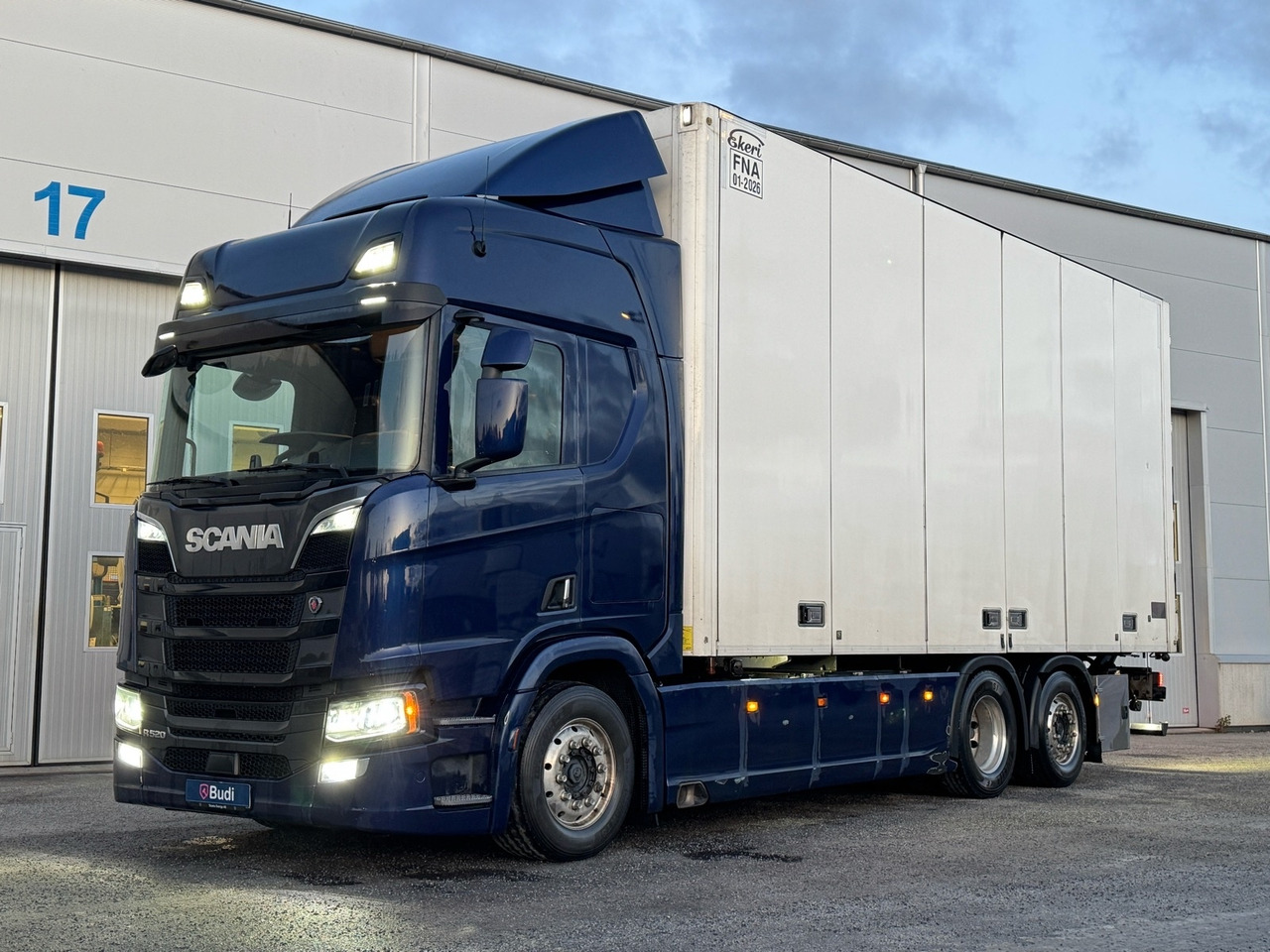 Kylbil Scania R520 B 6X2*4 NB -2019 | FNA - משאית תיבה: תמונה 1 Kylbil Scania R520 B 6X2*4 NB -2019 | FNA - משאית תיבה: תמונה 1