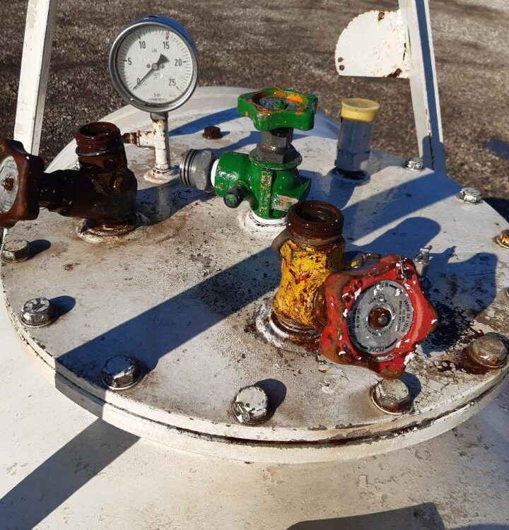 Agrodan Ammoniaktank 1200 kg - ציוד דישון, מכל אחסון: תמונה 4 Agrodan Ammoniaktank 1200 kg - ציוד דישון, מכל אחסון: תמונה 4