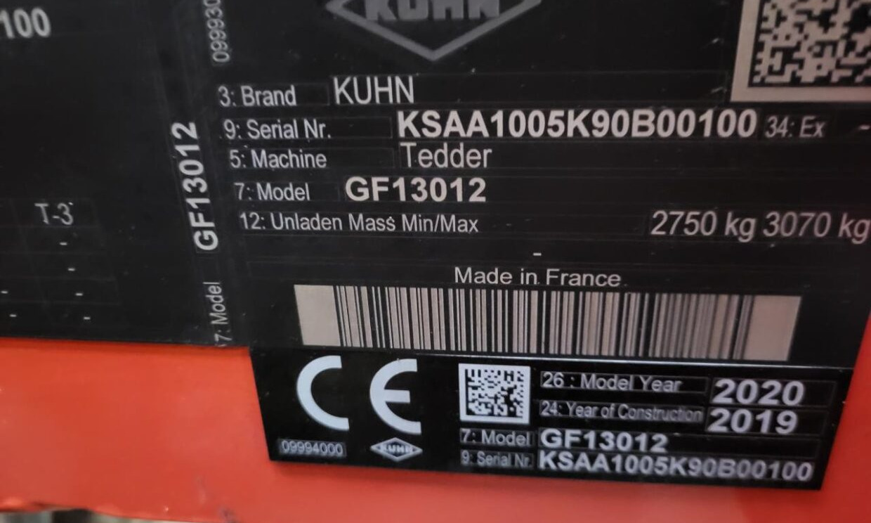 Kuhn 13M SPREDER - גורף/ מגרפה: תמונה 4 Kuhn 13M SPREDER - גורף/ מגרפה: תמונה 4
