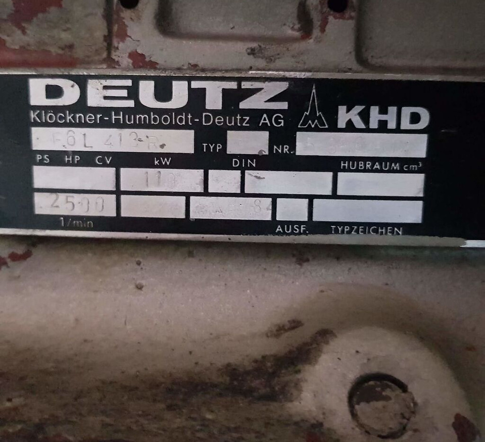Deutz F6L 413 R 5 8865514 Deutz F6L 413 R - בלוק צילינדר עבור משאית: תמונה 4 Deutz F6L 413 R 5 8865514 Deutz F6L 413 R - בלוק צילינדר עבור משאית: תמונה 4