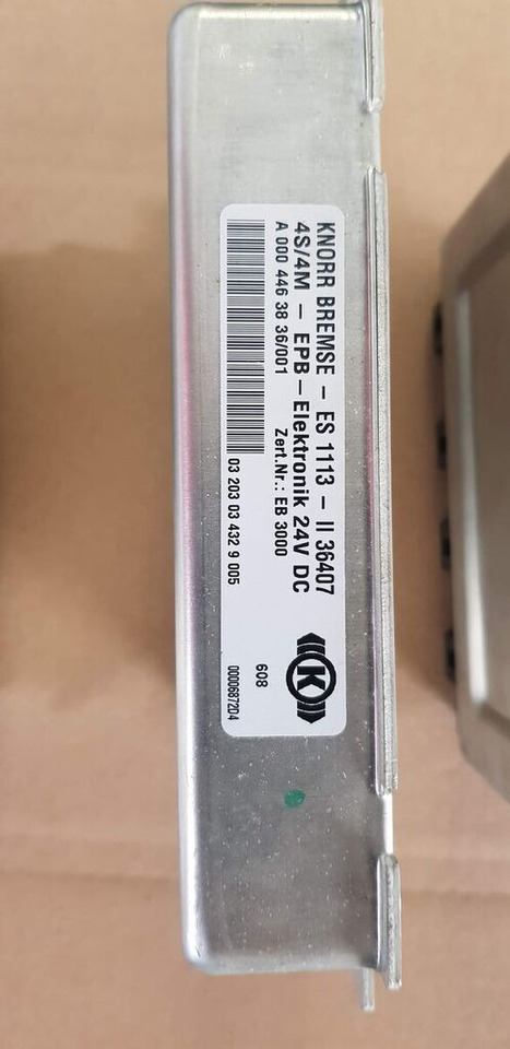 Knorr-Bremse Mercedes-Benz ATEGO - ECU עבור משאית: תמונה 2 Knorr-Bremse Mercedes-Benz ATEGO - ECU עבור משאית: תמונה 2