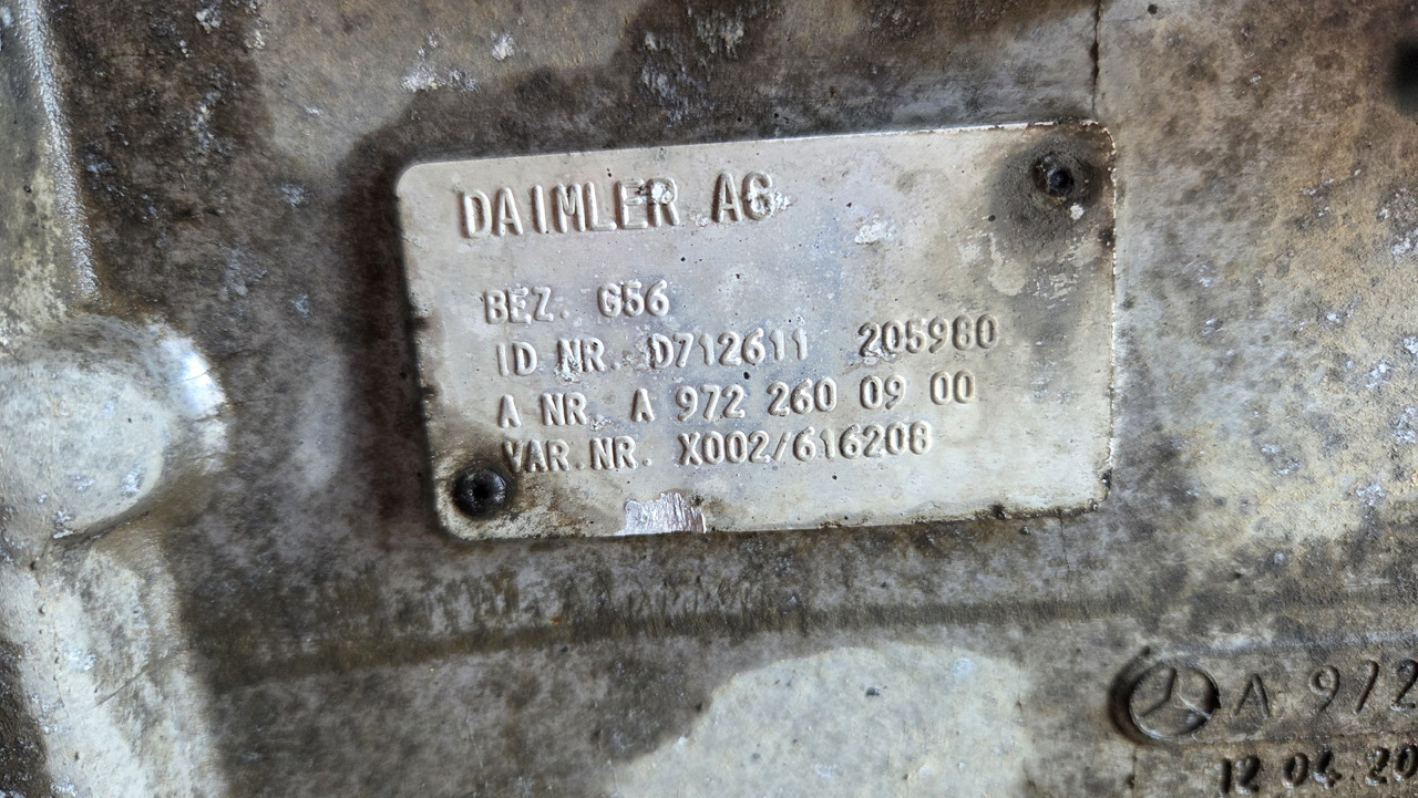 MERCEDES-BENZ GEARBOX G - 56 AUTOMATIC - תיבת הילוכים: תמונה 2 MERCEDES-BENZ GEARBOX G - 56 AUTOMATIC - תיבת הילוכים: תמונה 2