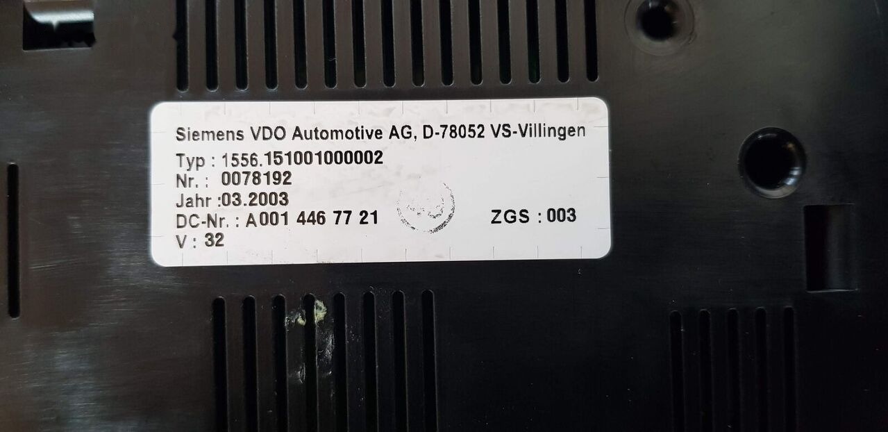 Mercedes-Benz ATEGO - לוח מחוונים עבור משאית: תמונה 3 Mercedes-Benz ATEGO - לוח מחוונים עבור משאית: תמונה 3