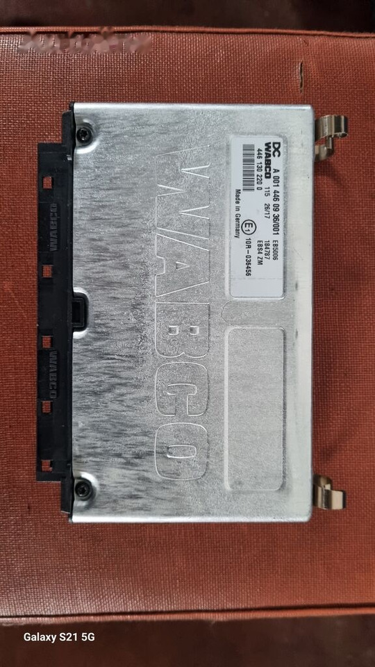 WABCO ACTROS MP4 EURO 6 4461302200 Mercedes-Benz ACTROS MP4 EURO 6 - ECU עבור משאית: תמונה 2 WABCO ACTROS MP4 EURO 6 4461302200 Mercedes-Benz ACTROS MP4 EURO 6 - ECU עבור משאית: תמונה 2