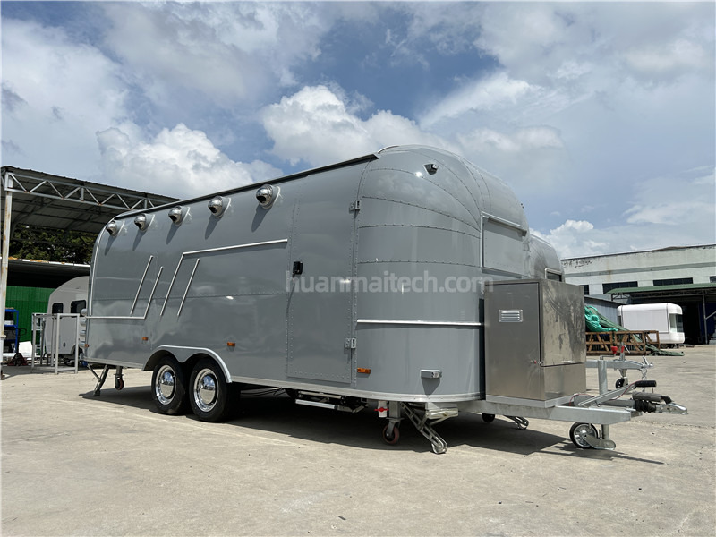 Burger Food Truck Grey Airstream Food Trailer=,Coffee Trailer - קרון נגרר לממכר: תמונה 3 Burger Food Truck Grey Airstream Food Trailer=,Coffee Trailer - קרון נגרר לממכר: תמונה 3
