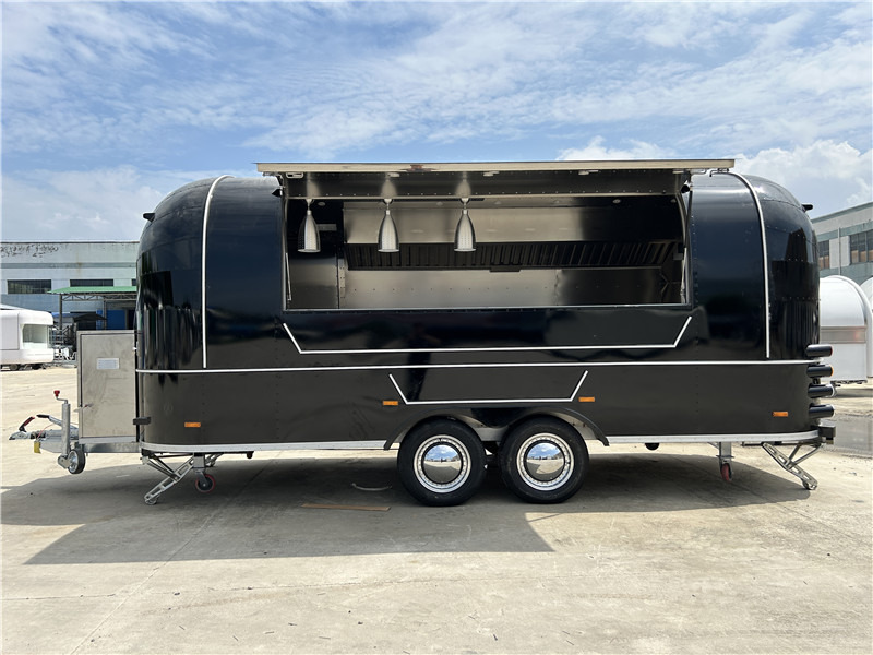 Burger Van Black Airstream Food Truck,Food Trailer,foodtruck - קרון נגרר לממכר: תמונה 1 Burger Van Black Airstream Food Truck,Food Trailer,foodtruck - קרון נגרר לממכר: תמונה 1