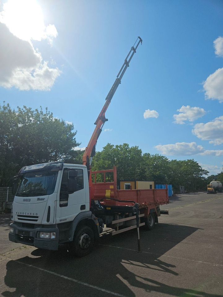 Iveco ML 120E22 4x2 Pritsche Palfinger Kran Funck - משאית צד נופל/ שטוחה: תמונה 1 Iveco ML 120E22 4x2 Pritsche Palfinger Kran Funck - משאית צד נופל/ שטוחה: תמונה 1