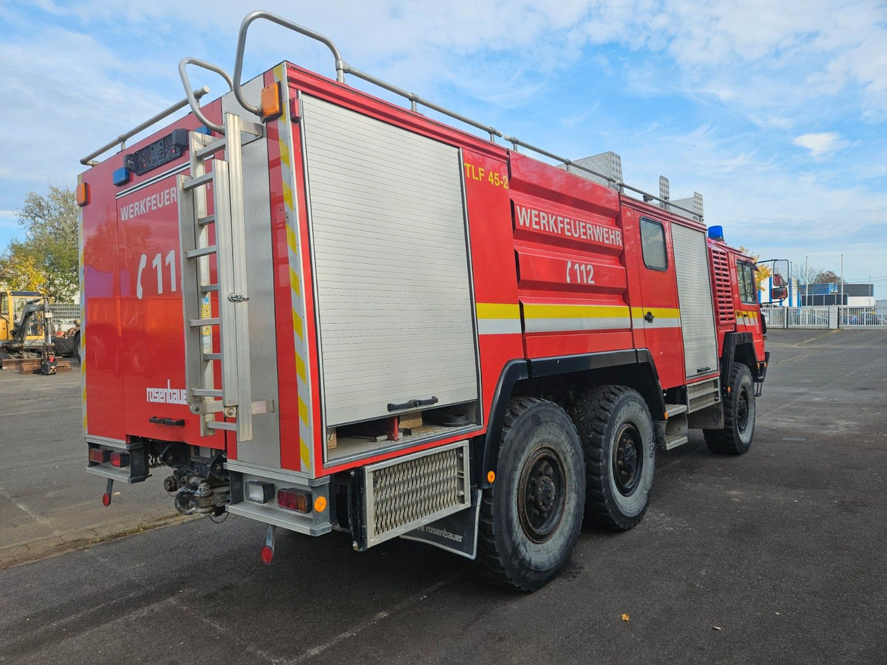 MAN KAT 6x6 Tanklöschfahrzeug - משאית מכל: תמונה 3 MAN KAT 6x6 Tanklöschfahrzeug - משאית מכל: תמונה 3