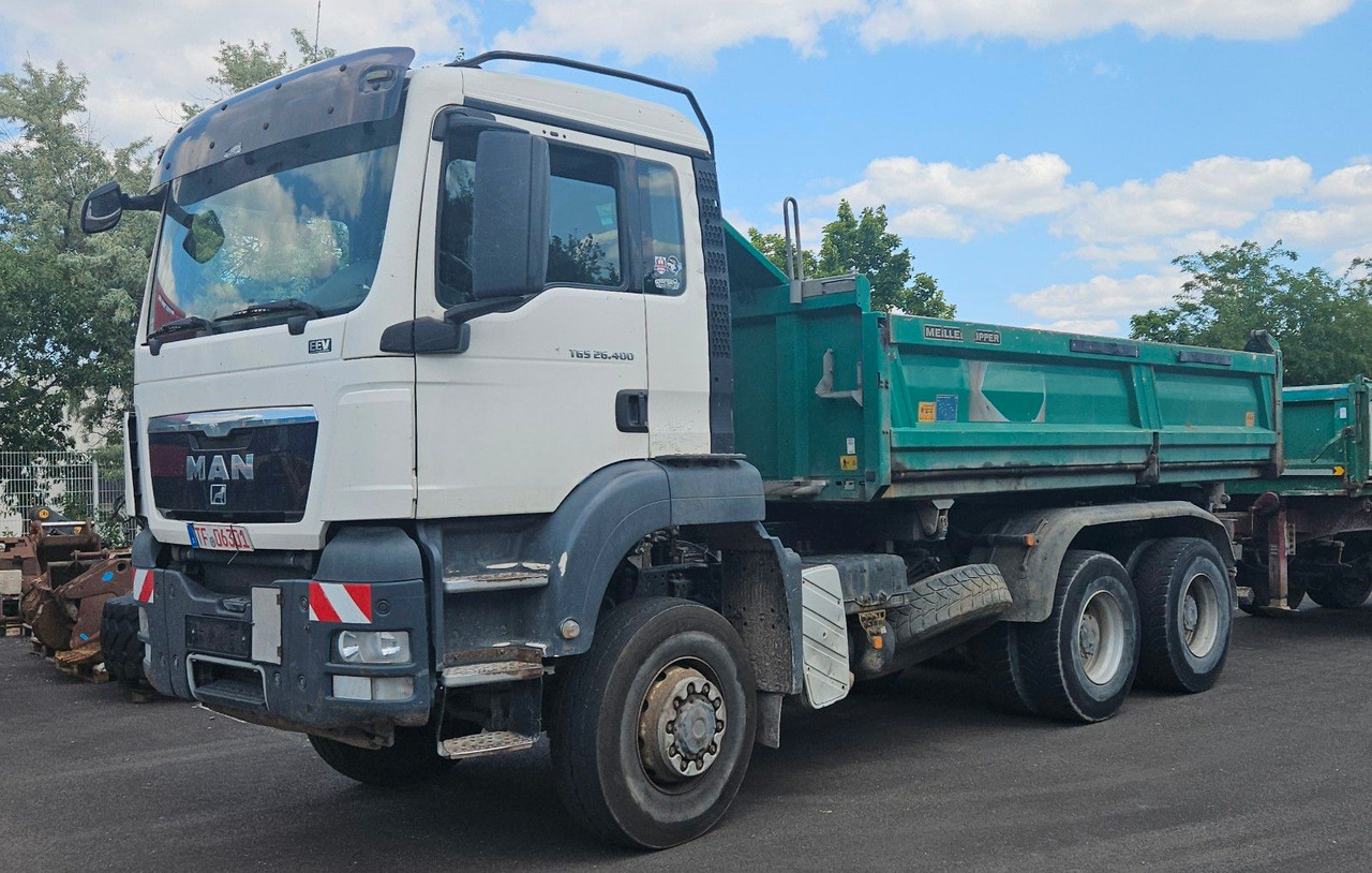 MAN TGS 26.400 6x6 Bordmatik Meiller - מזהיר: תמונה 1 MAN TGS 26.400 6x6 Bordmatik Meiller - מזהיר: תמונה 1