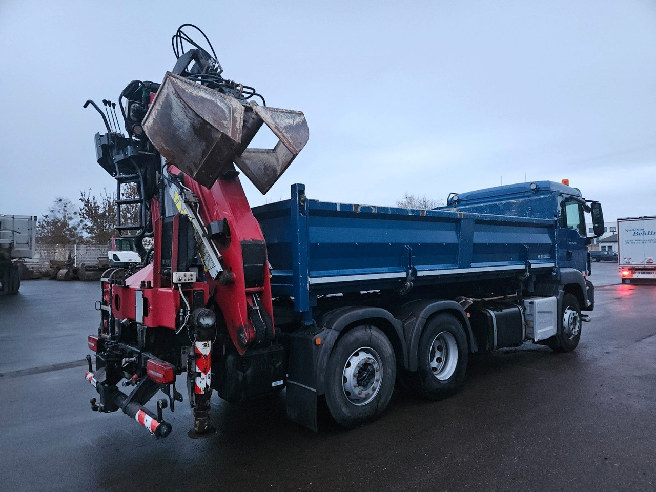 MAN TGS 26.420 6x2 Kipper / Bordmatik links+rechts - מזהיר, משאית מנוף: תמונה 3 MAN TGS 26.420 6x2 Kipper / Bordmatik links+rechts - מזהיר, משאית מנוף: תמונה 3