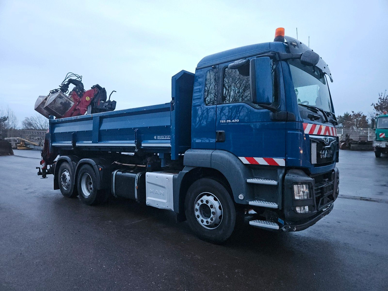 MAN TGS 26.420 6x2 Kipper / Bordmatik links+rechts - מזהיר, משאית מנוף: תמונה 2 MAN TGS 26.420 6x2 Kipper / Bordmatik links+rechts - מזהיר, משאית מנוף: תמונה 2