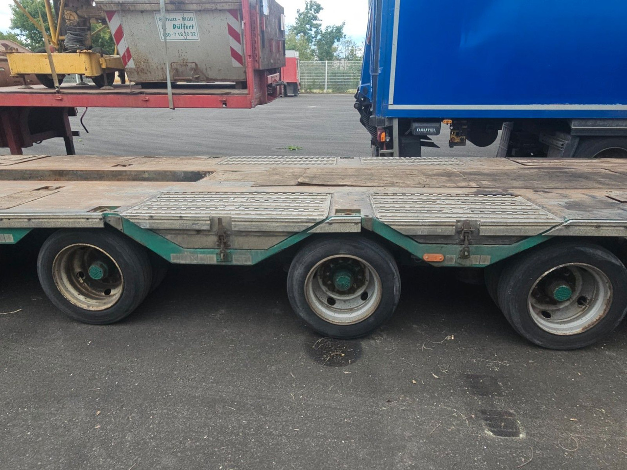 Meusburger MPG-4 Tieflader mit Radmulden 39.5t - סמיטריילר עם מטען נמוך: תמונה 5 Meusburger MPG-4 Tieflader mit Radmulden 39.5t - סמיטריילר עם מטען נמוך: תמונה 5