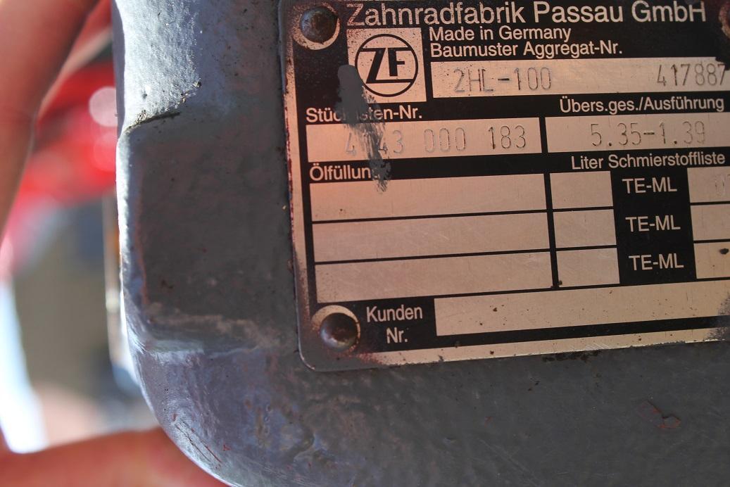 Atlas Terex ZF 2HL 100/ Terex 1905 - תמסורת עבור מכונת בנייה: תמונה 2 Atlas Terex ZF 2HL 100/ Terex 1905 - תמסורת עבור מכונת בנייה: תמונה 2