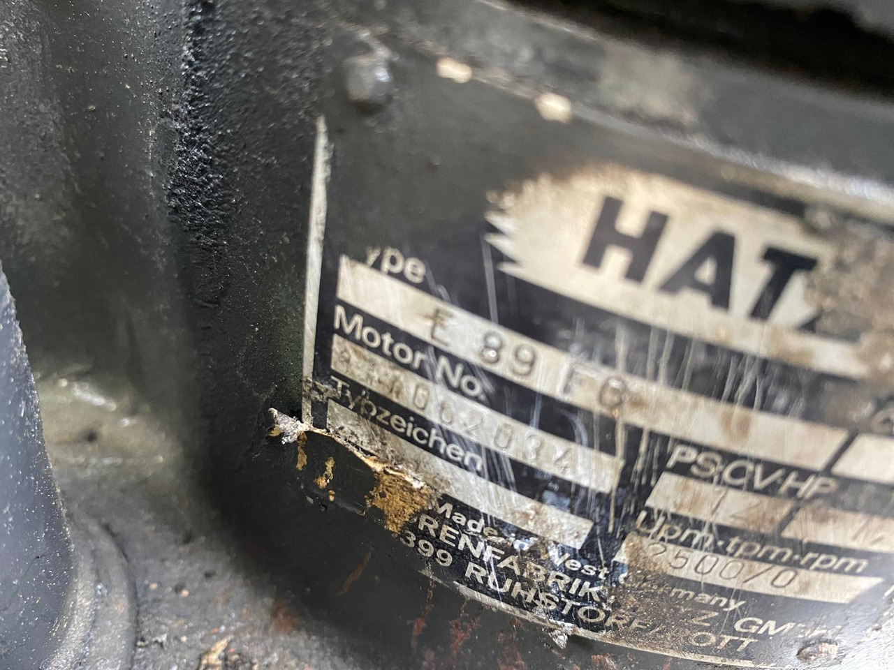 Hatz E 89 aus Demag DF 45 - מנוע עבור מכונת בנייה: תמונה 3 Hatz E 89 aus Demag DF 45 - מנוע עבור מכונת בנייה: תמונה 3