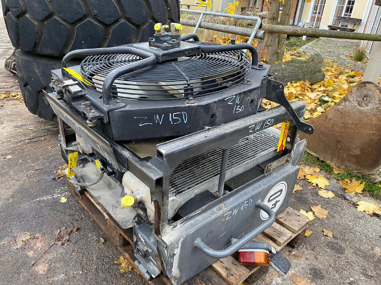 Hitachi ZW 150 - מערכת קירור עבור מכונת בנייה: תמונה 2 Hitachi ZW 150 - מערכת קירור עבור מכונת בנייה: תמונה 2