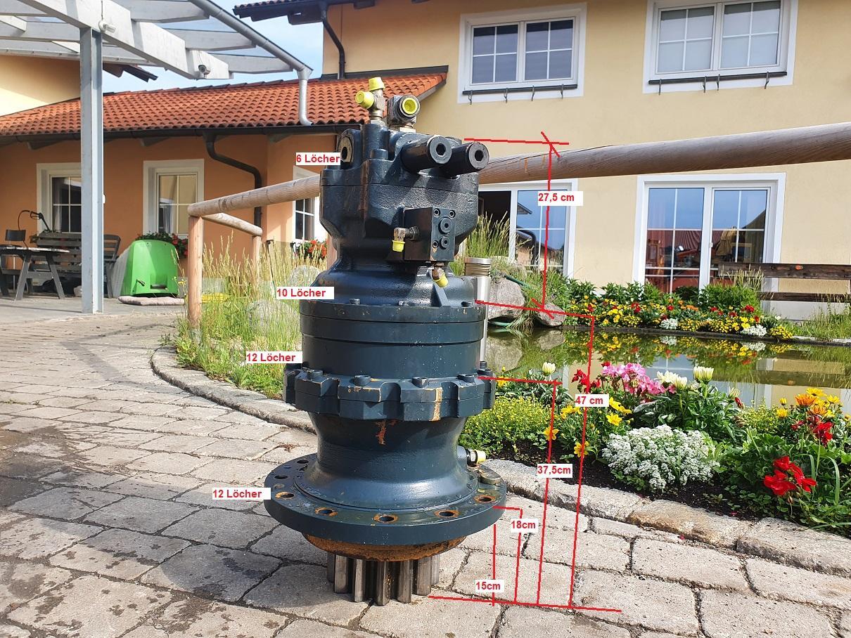 Hyundai Robex 220 LC 9A - מנוע נדנדה עבור מכונת בנייה: תמונה 1 Hyundai Robex 220 LC 9A - מנוע נדנדה עבור מכונת בנייה: תמונה 1