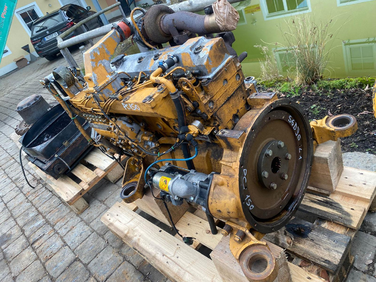 Komatsu S6D95L-1 aus PC 150 - מנוע עבור מכונת בנייה: תמונה 4 Komatsu S6D95L-1 aus PC 150 - מנוע עבור מכונת בנייה: תמונה 4