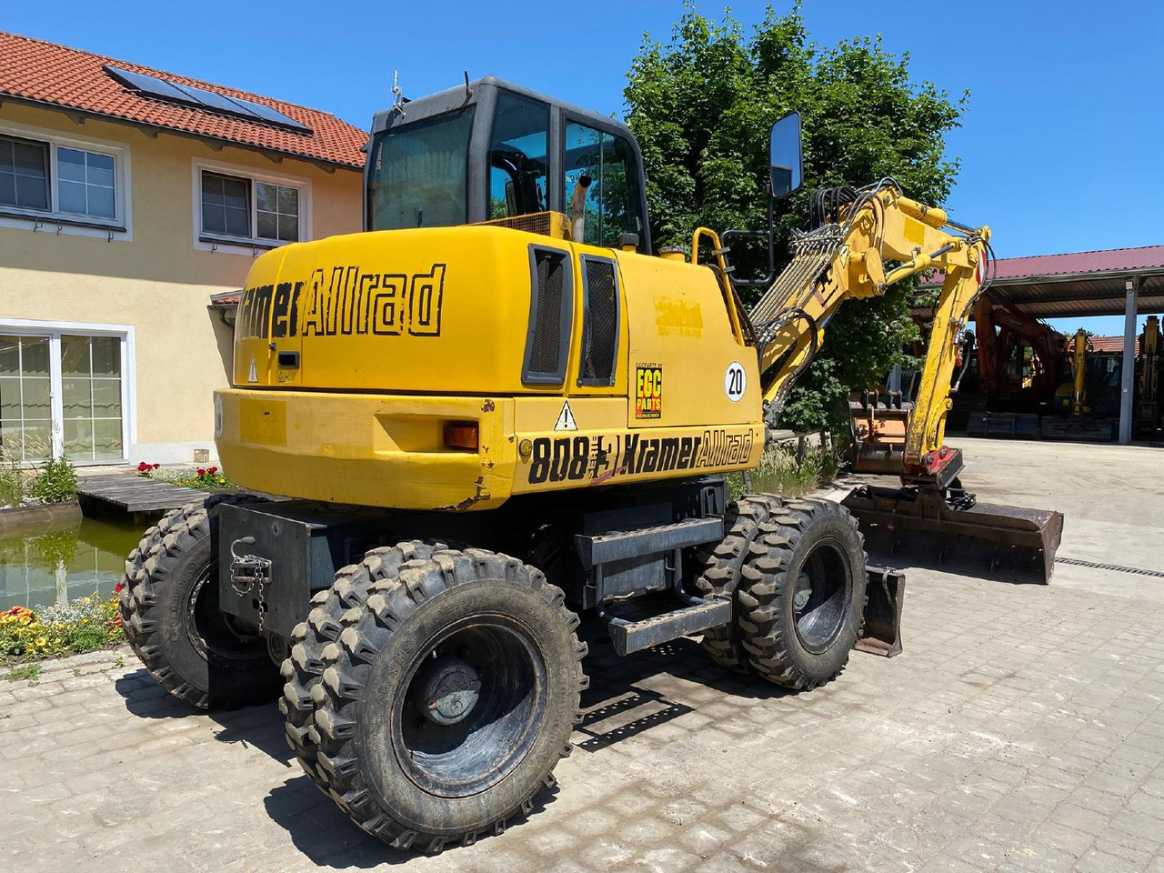 Kramer 808-3 - מחפר גלגלים: תמונה 4 Kramer 808-3 - מחפר גלגלים: תמונה 4