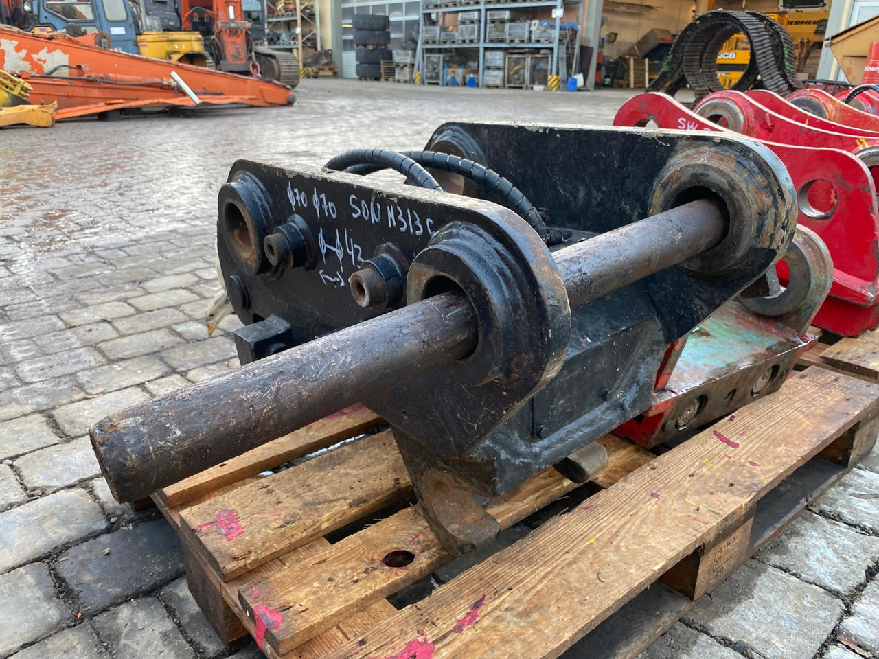 Lehnhoff CAT 313, Rädlinger - מצמד מהיר: תמונה 4 Lehnhoff CAT 313, Rädlinger - מצמד מהיר: תמונה 4