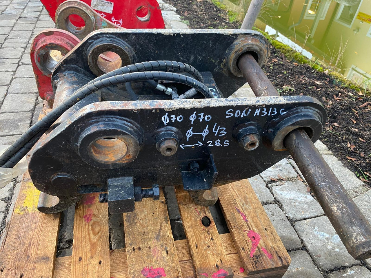 Lehnhoff CAT 313, Rädlinger - מצמד מהיר: תמונה 1 Lehnhoff CAT 313, Rädlinger - מצמד מהיר: תמונה 1