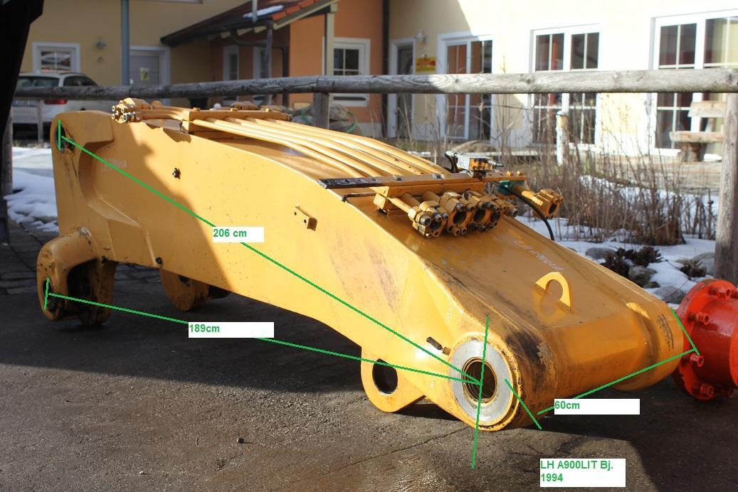 זרוע עבור מחפר Liebherr A 900 LIT: תמונה 6