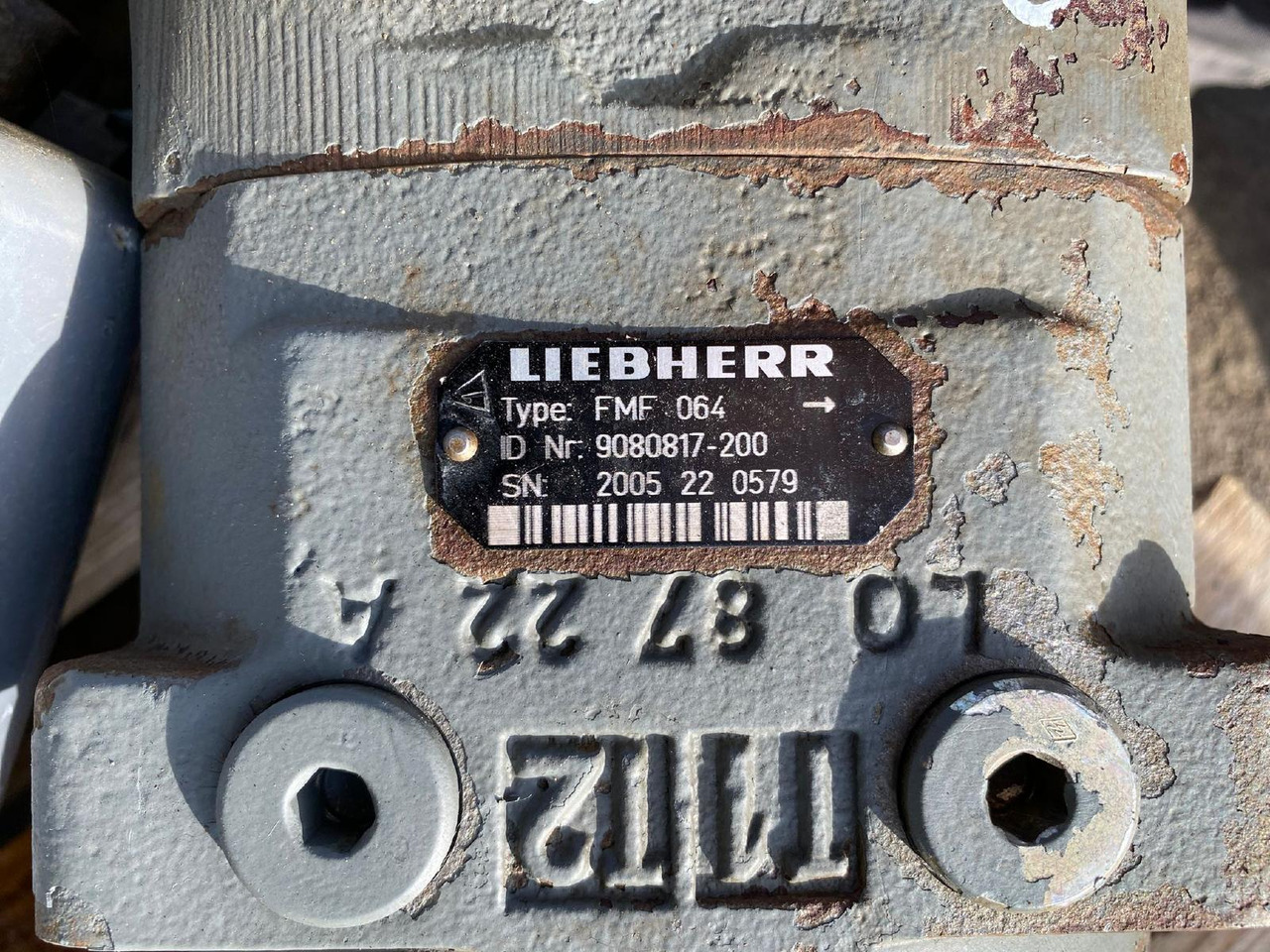 Liebherr FMF 064 aus R 964 - מנוע הידרולי עבור מכונת בנייה: תמונה 3 Liebherr FMF 064 aus R 964 - מנוע הידרולי עבור מכונת בנייה: תמונה 3