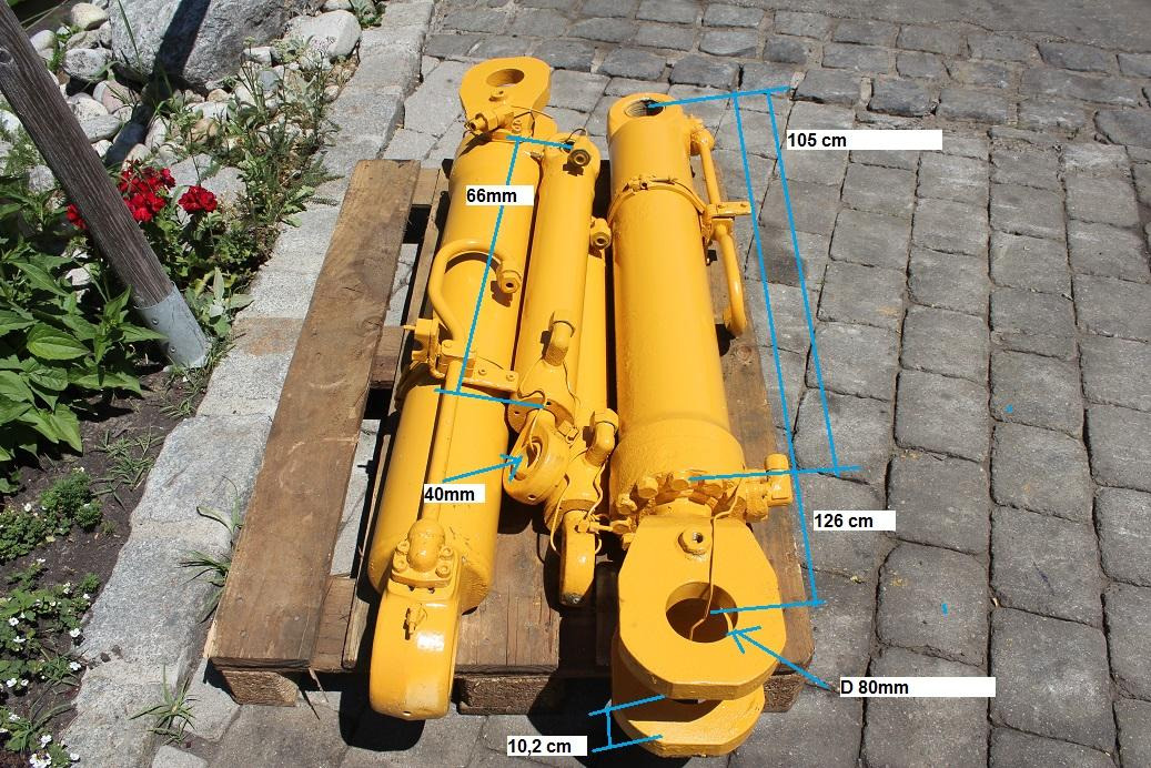 Liebherr L 544 - צילינדר הידרולי עבור מכונת בנייה: תמונה 4 Liebherr L 544 - צילינדר הידרולי עבור מכונת בנייה: תמונה 4