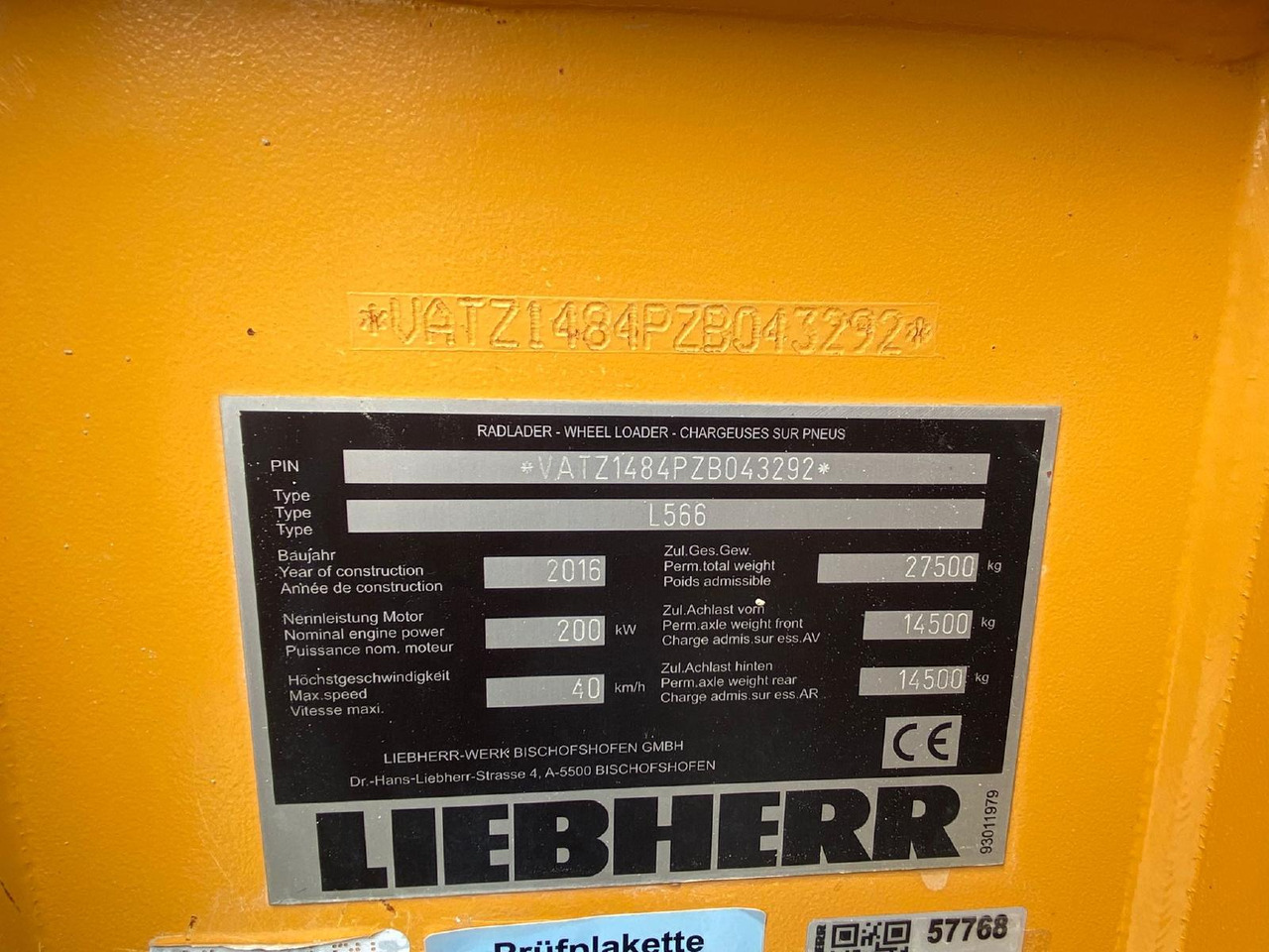 Liebherr L 566 X Power - מעמיס גלגלים: תמונה 4 Liebherr L 566 X Power - מעמיס גלגלים: תמונה 4