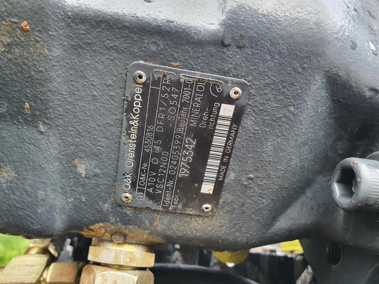O&K L 25.5 - משאבה הידרולית עבור מעמיס גלגלים: תמונה 2 O&K L 25.5 - משאבה הידרולית עבור מעמיס גלגלים: תמונה 2